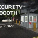 Security Booth Horror Game Screenshot