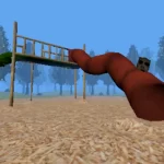 Slide in the Woods Horror Game Screenshot