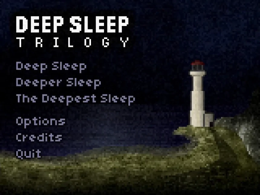 Deep Sleep Trilogy Title Screen