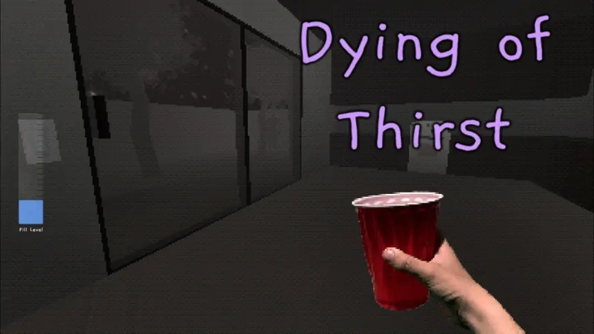 Dying of Thirst Short Horror Game Screenshot