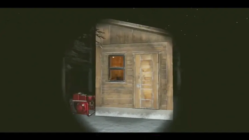 Cabin Short Horror Game Screenshot