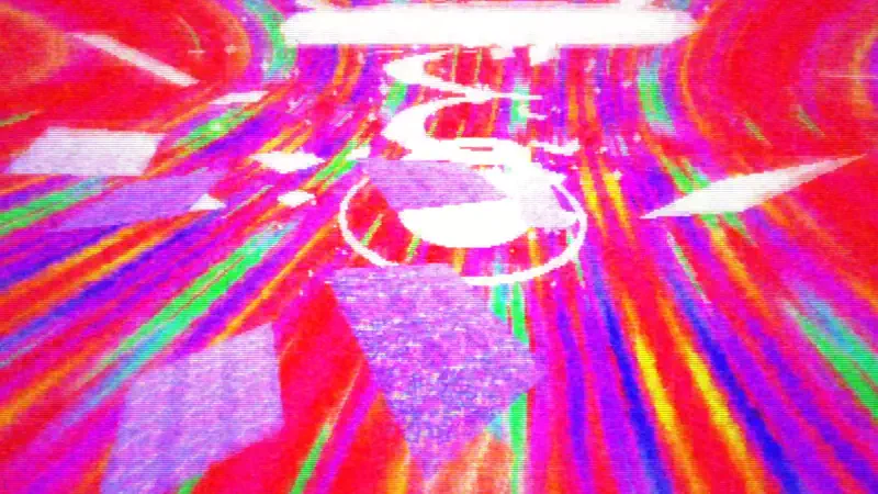 Digital Hyperspace Retrograde colorful world screenshot