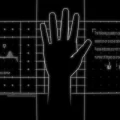 GRASPING hand being scanned by the machine