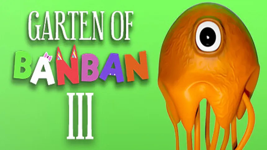 Garten of Banban 3 indie horror game graphic