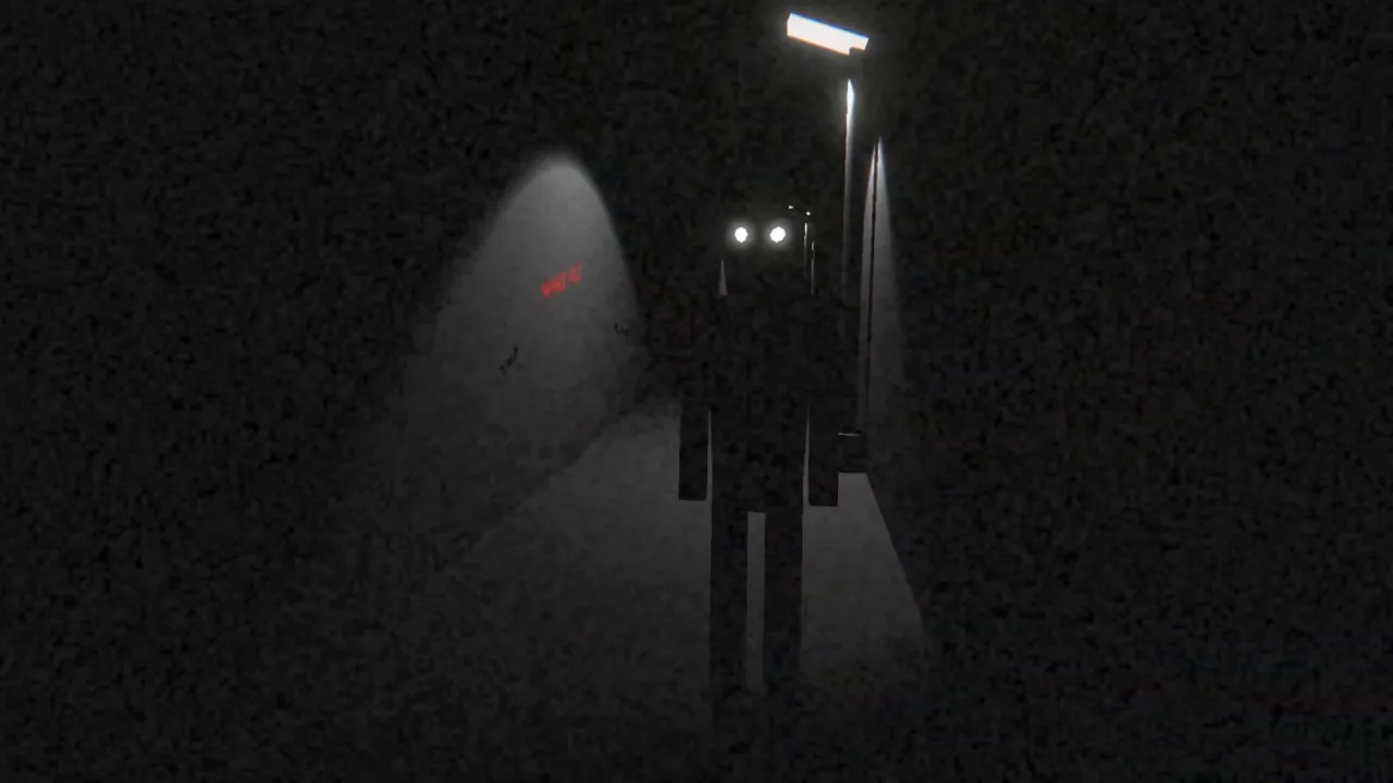 Going Home creepy shadow following you in the darkness