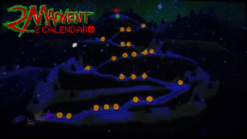 Haunted PS1 Madvent Calendar 2021 Screenshot Featured