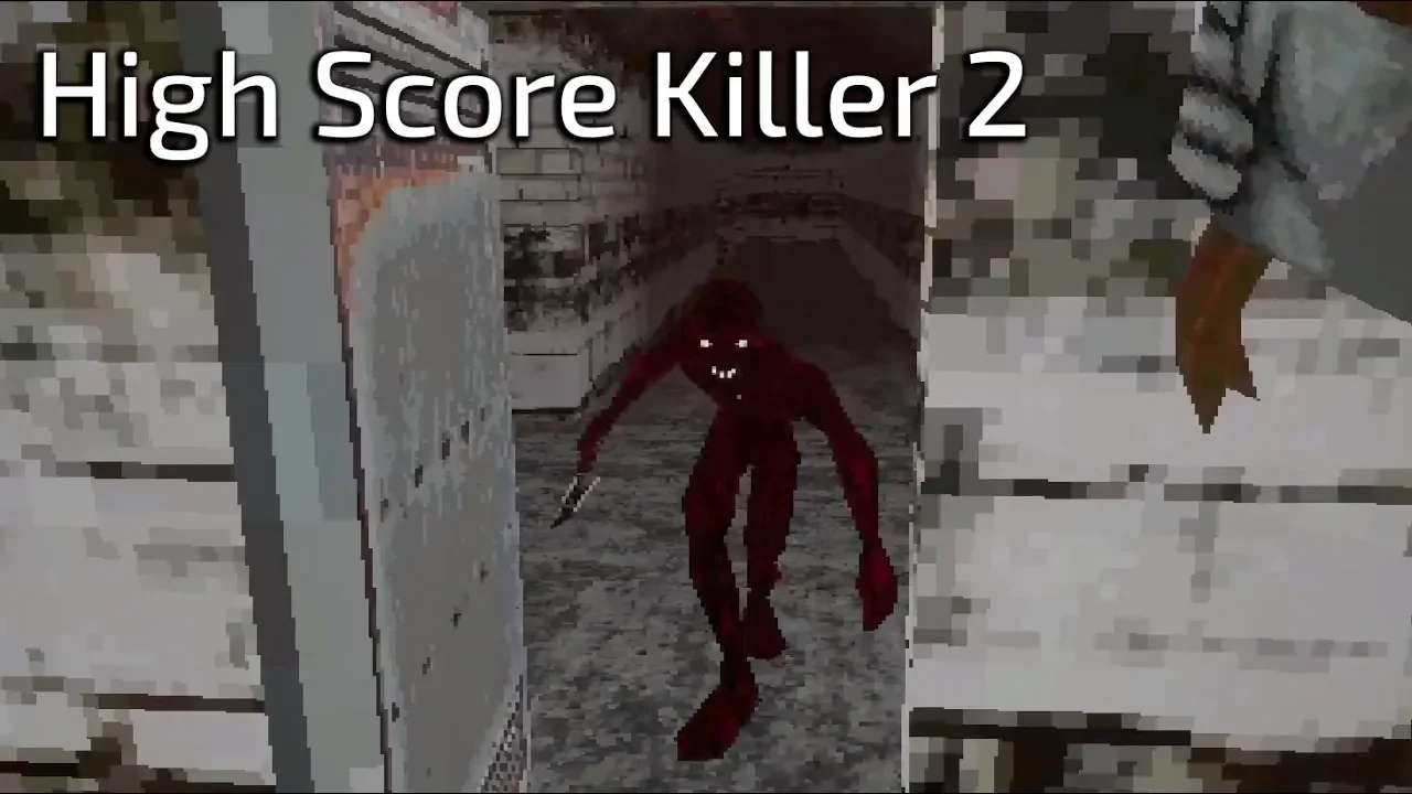 High Score Killer 2 monster chasing your through the doors