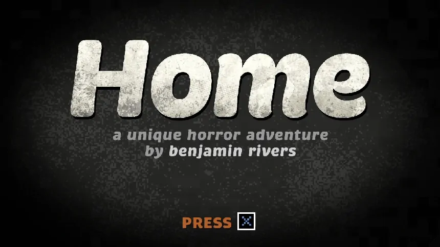 Home A Unique Horror Adventure Title Screenshot