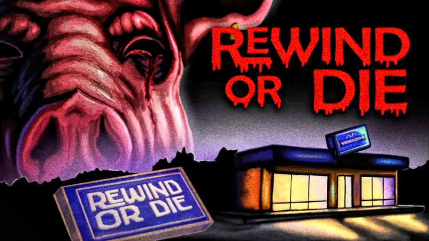 Rewind or Die Slaw title scene graphic