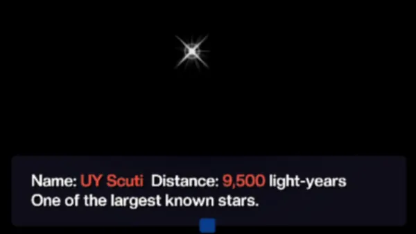 Stargazing 64 UY Scuti Screenshot