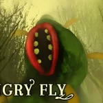 The Hungry Fly monster plant in the swamp