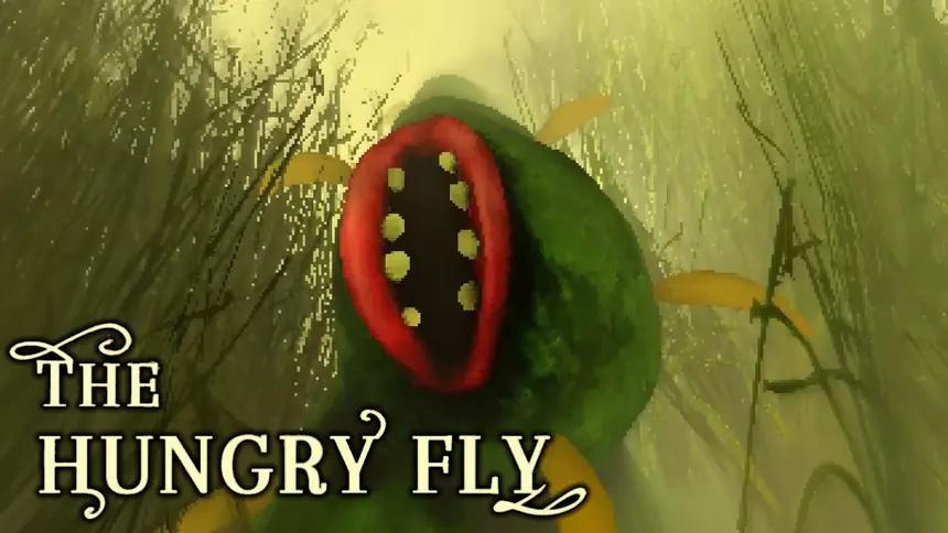 The Hungry Fly monster plant in the swamp